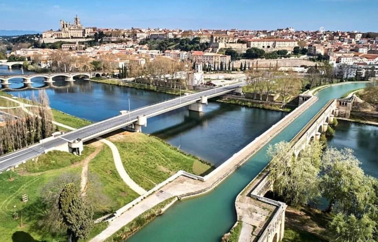Le Boldieu- Duplex Beziers -Allee Paul Riquet- Wifi- Tv Connecte Buitenkant foto